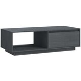  Stolić za kavu sivi 110 x 50 x 33 5 cm od masivne borovine | shoptok.hr