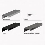  Ručkica profilna FE6 l-3010mm crna boja Cijene