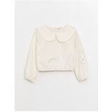 LC Waikiki Girl's Shirt with Embroidery Long Sleeve Baby Collar Cene'.'