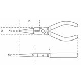 Beta Tools Klešta prava špic 200mm BETA | ePonuda.com