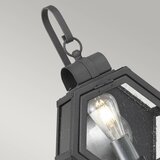 Quintiesse QN-HEATH-S-MB - Spoljna zidna svetiljka HEATH M 1xE27/60W/230V IP44 crna | Eponuda.com