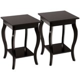 Costway Komplet 2x stranska mizica Miza za kavo 40 x 40 x 60 cm, (5000070922) Cene