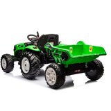 Traktor na akumulator s prikolicom HC-306 24V - zeleni | shoptok.hr
