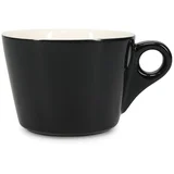 Črna porcelanasta skodelica za latte 280 ml Barista –