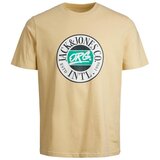 Jack & Jones Majice s kratkimi rokavi - Bež Cene