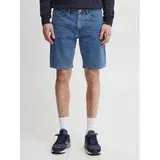 Casual Friday Jeans kratke hlače 20504124 Modra Slim Fit