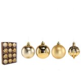 Molarem Home Set od 12 kuglica za božićno drvce – 6 cm, zlatna | shoptok.hr