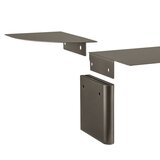 Blomus Siva jeklena polica 80 cm Oru – | Shoptok.si