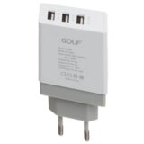 Veltehpro kućni punjač 3USB beli 3.4A golf GF-U3 | ePonuda.com