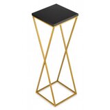  Stalak za cveće LOFT 70x24 cm, zlatna/crna | Eponuda.com