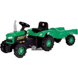 Dolu traktor sa prikolicom na pedale zeleni 080530 Cene
