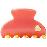 By Eloise London Medium Hair Claw Gold Heart šnala za kosu 1 kom nijansa Coral Sunset za žene | shoptok.hr