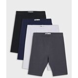 Sinsay Basic pamučne biciklističke hlačice 4 pack | shoptok.hr