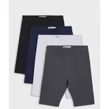 Basic pamučne biciklističke hlačice 4 pack