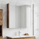  Kopalniška ogledalna omara Dimljeni oreh 73.5 x 15.5 x 70 cm, (5000233286) | Shoptok.si
