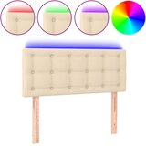  LED uzglavlje krem 90x5x78/88 cm od tkanine | shoptok.hr