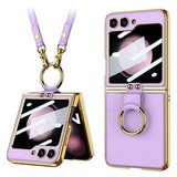  Futrola gold edge za samsung f741b galaxy z flip 6 5g ljubicasta (gkk case) ( F116929 ) Cene
