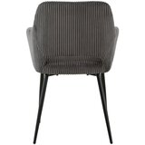 MID.YOU NASLANJAČ, les, kovina, tekstil siva | Shoptok.si