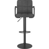 vidaXL Barski stolček temno sivo blago, (20968141) | Shoptok.si