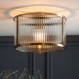 Endon 106265 - plafonska svetiljka ridgeton 1xE27/10W/230V mesing | Eponuda.com