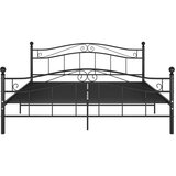  Za krevet crni metalni 140 x 200 cm | shoptok.hr