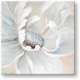  Naslikana slika na platnu cvetje 1-delna CWF1750WE1 - 60x60 cm () Cijene