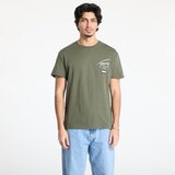 Tommy Hilfiger Majica Tommy Jeans Regular Tommy Signature Tee Green L cene