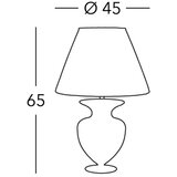  Kolarz 1365.71M.Au - Stona lampa ANFORA 1xE27/100W/230V 24K pozlata | Eponuda.com
