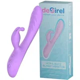 Vzburjeni zajček - vibrirajoči stimulators za klitoris (pink)