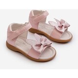 EVENTO Children's Sandals with Bow Velcro Fastening Pink Wistala | Shoptok.si