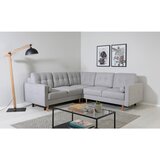 MID.YOU KOTNA SEDEŽNA GARNITURA, svetlo siva | Shoptok.si