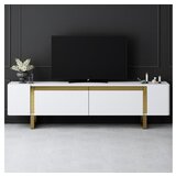 Hanah home tv polica yildiz white gold Cene