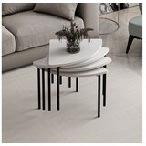 Hanah home Club sto Emma 8921, 90x42x42 cm, Bijela | Eponuda.ba