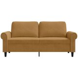  Dvosjed smeđi 140 cm baršunasti | shoptok.hr