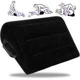 SuperLove Inflatable Sex Pillow with Handles Black Cene
