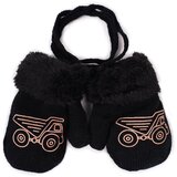 Yoclub kids's gloves RED-0011C-AA1A-004