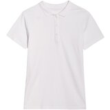 4f Polo majice kratki rokavi K1312 Bela Cene