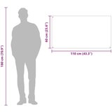 vidaXL kuhinjska obloga Svjetlosiva Akril 110 x 60 cm Izdržljiva | shoptok.hr
