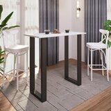 Mömax Barska Miza Xona, Bela, Črna, 110x50cm | Shoptok.si