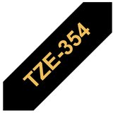 Brother Standardna laminirana traka TZe 24 mm, Zlatna na crni | shoptok.hr