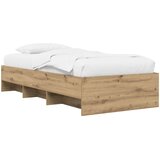  Krevetna konstrukcija s policom Hrast artisan 80 x 200 cm | Eponuda.com