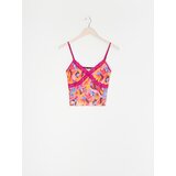 Sinsay Crop top cvjetna uzorka | shoptok.hr