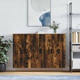 Zidni ormarići 2 kom boja dimljenog hrasta 69,5 x 34 x 90 cm | shoptok.hr
