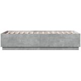 Okvir kreveta boja betona 75x190 cm od konstruiranog drva | Eponuda.com