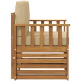  Set vanjskih sofa Čvrsto drvo akacije i poliester | shoptok.hr