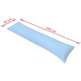  Jastuk za Bočno Spavanje 40x145 cm Plavi | shoptok.hr