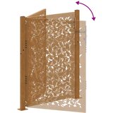  Vrtna vrata 100x150 cm, dizajn s čeličnim krilom otpornim na vremenske uvjete | shoptok.hr