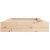  Okvir za krevet 90 x 190 cm jednokrevetni od masivnog drva | shoptok.hr