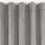  Curtain VILA color gray style classic transparent wave tape 7 cm velvet 135x245 HOMEDE | shoptok.hr