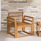  Set vanjskih sofa Čvrsto drvo akacije Prirodna | shoptok.hr